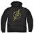 Justice League - Flash Eroded Bolt Adult Pullover Hoodie