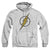 Justice League - Flash Muted Color Bolt Adult Pullover Hoodie