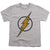 Justice League - Flash Muted Color Bolt Youth Short Sleeve