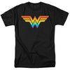 Justice League - Wonder Woman Rainbow Adult Regular Fit Short Sleeve