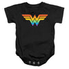 Justice League - Wonder Woman Rainbow Infant Snapsuit