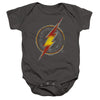 Justice League - Flash Busted Logo Infant Snapsuit