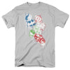 JLA - Splatter Icons Adult Regular Fit Short Sleeve