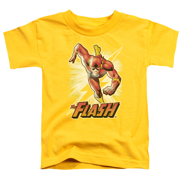 JLA - Flash Yellow Toddler Short Sleeve