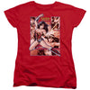 JLA - Wonder Woman Panels Women's Short Sleeve