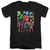 JLA - Justice League Panels Adult Slim Fit V Neck Cotton