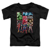 JLA - Justice League Panels Toddler Short Sleeve