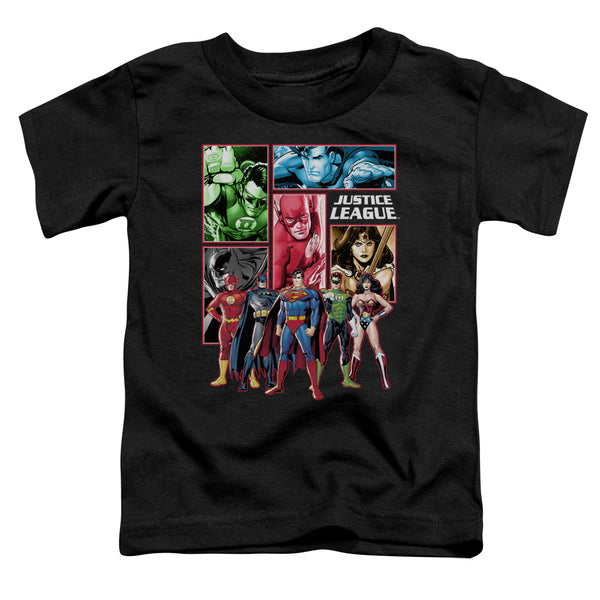 JLA - Justice League Panels Toddler Short Sleeve