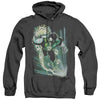 JLA - Emerald Energy Adult Heather Hoodie