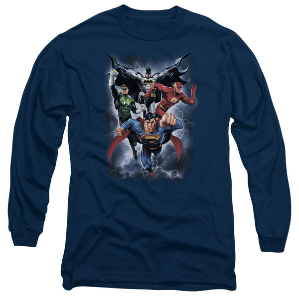 JLA - The Coming Storm Adult Long Sleeve