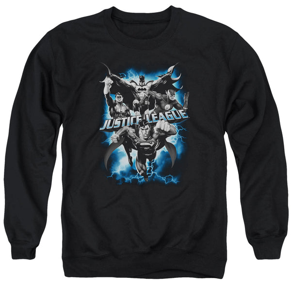 JLA - Justice Storm Adult Crewneck Sweatshirt