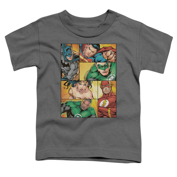 JLA - Hero Boxes Toddler Short Sleeve