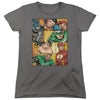 JLA - Hero Boxes Women's Short Sleeve
