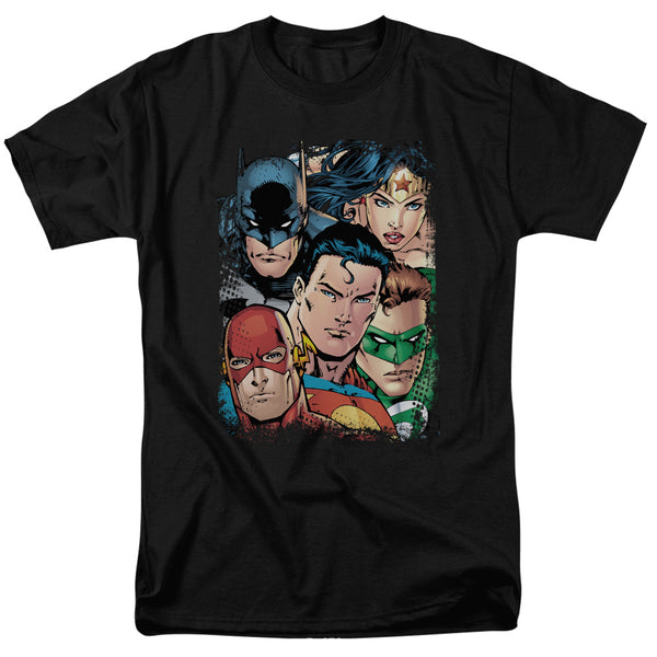 JLA - Up Close And Personal Adult Regular Fit Short Sleeve
