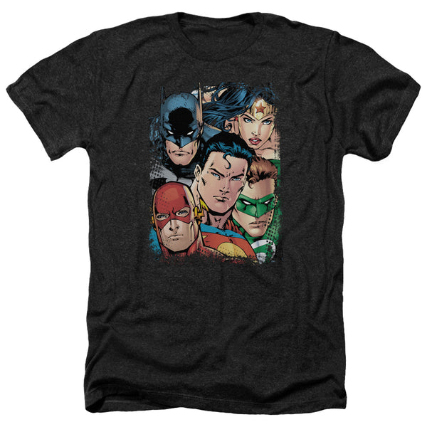 JLA - Up Close And Personal Adult Regular Fit Heather Short Sleeve