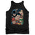 JLA - Up Close And Personal Adult Tank Top