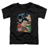 JLA - Up Close And Personal Toddler Short Sleeve
