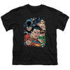 JLA - Up Close And Personal Youth Short Sleeve