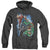 JLA - Heroes Unite Adult Heather Hoodie