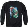 JLA - Heroes Unite Adult Crewneck Sweatshirt