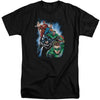 JLA - Heroes Unite Adult Tall Fit Short Sleeve