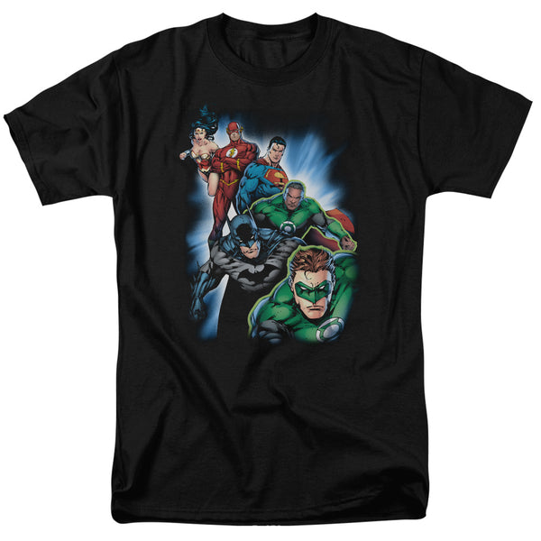 JLA - Heroes Unite Adult Regular Fit Short Sleeve