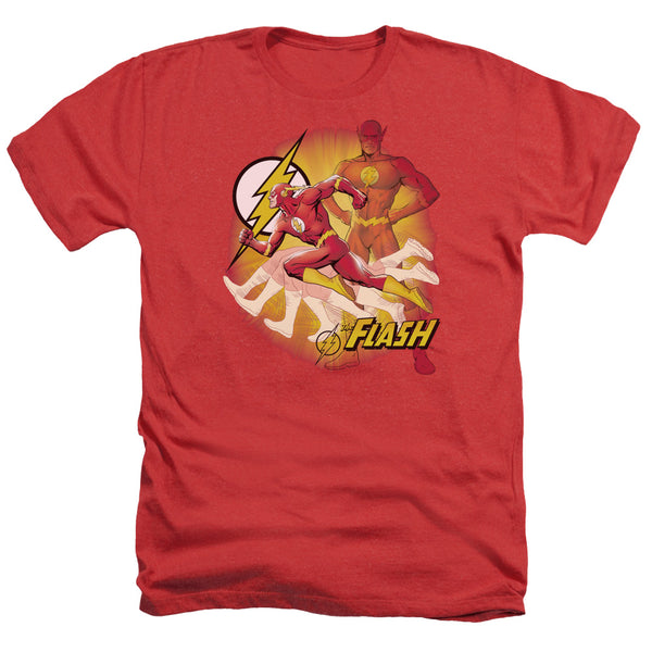 JLA - Lightning Fast Adult Regular Fit Heather Short Sleeve