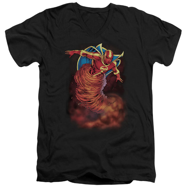 JLA - Tornado Cloud Adult Slim Fit V Neck Cotton