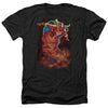 JLA - Tornado Cloud Adult Regular Fit Heather Short Sleeve