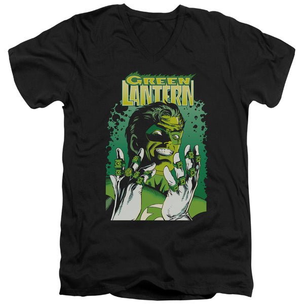 JLA - Gl #49 Cover Adult Slim Fit V Neck Cotton