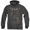 JLA - #1 Cover Adult Heather Hoodie