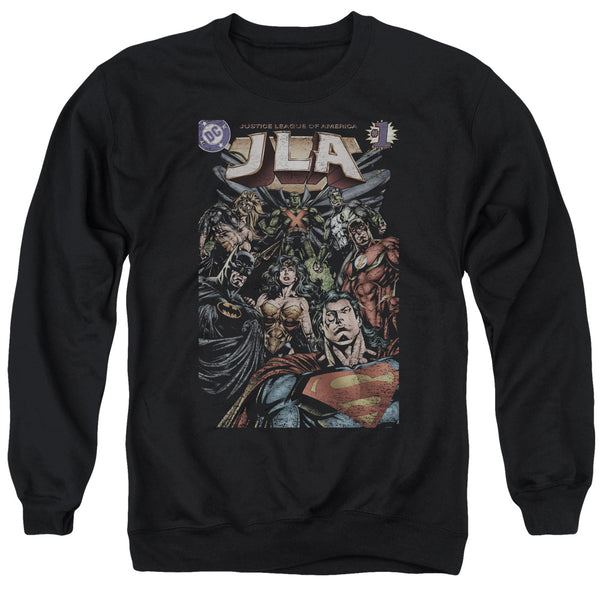 JLA - #1 Cover Adult Crewneck Sweatshirt