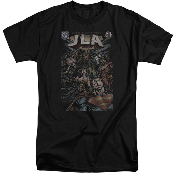 JLA - #1 Cover Adult Tall Fit Short Sleeve