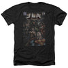 JLA - #1 Cover Adult Regular Fit Heather Short Sleeve