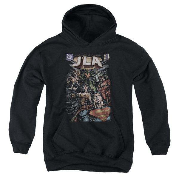 JLA - #1 Cover Youth Hooded Sweatshirt