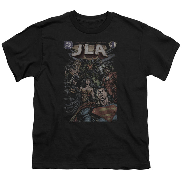JLA - #1 Cover Youth Short Sleeve