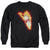 JLA - Firestorm Blaze Adult Crewneck Sweatshirt