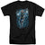 JLA - Black Lightning Bolts Adult Tall Fit Short Sleeve