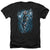 JLA - Black Lightning Bolts Adult Regular Fit Heather Short Sleeve