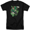 JLA - Green Lantern Energy Adult Tall Fit Short Sleeve