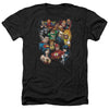 JLA - The Leagues All Here Adult Regular Fit Heather Short Sleeve