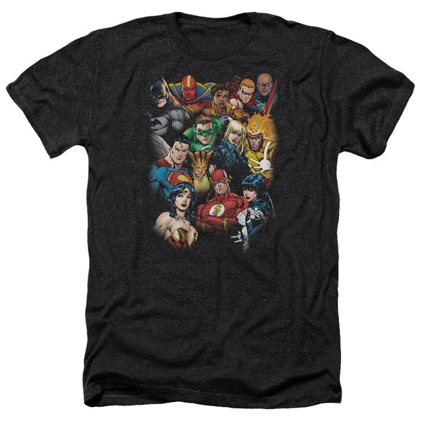 JLA - The Leagues All Here Adult Regular Fit Heather Short Sleeve