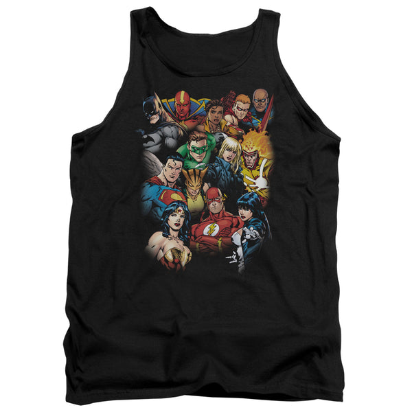 JLA - The Leagues All Here Adult Tank Top