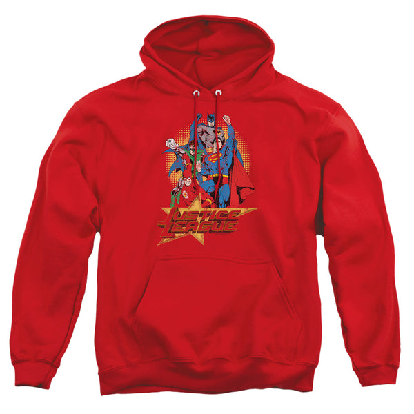 JLA - Raise Your Fist Adult Pullover Hoodie