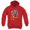 JLA - Raise Your Fist Youth Hooded Sweatshirt