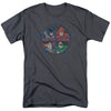 JLA - Four Heroes Adult Regular Fit Short Sleeve