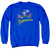 JLA - Superman Rough Distress Adult Crewneck Sweatshirt