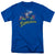 JLA - Superman Rough Distress Adult Regular Fit Short Sleeve