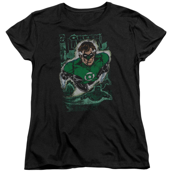 JLA - Green Lantern #1 Distress Women's Short Sleeve