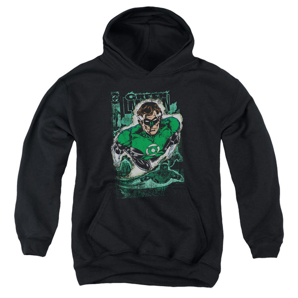 JLA - Green Lantern #1 Distress Youth Hooded Sweatshirt